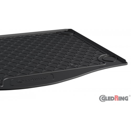 Original Gledring Premium Gummi Kofferraummatte - FORD Focus HB III (mit Reserverad) 2011-2018